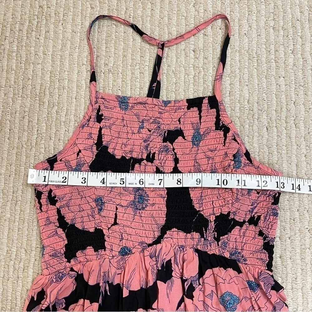 Free People‎ Heatwave Printed Maxi Slip Sleeveless Dress Size Medium Women